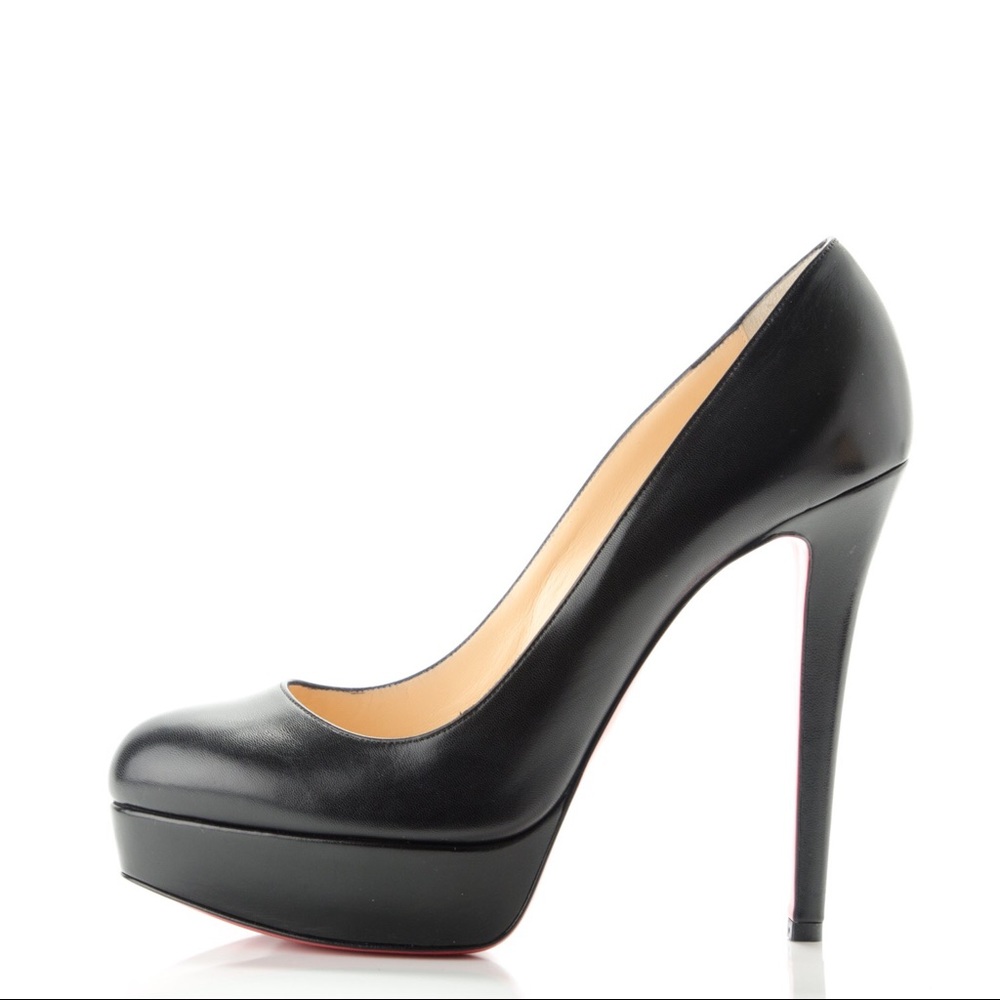 ❤️🖤Christian Louboutin Nappa Leather Bianca🖤❤️